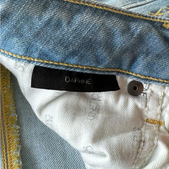 Genetic Denim‎ Daphne Midrise Winter Preppy Casual Chic Raw Hem Ankle Jeans - Picture 12 of 15